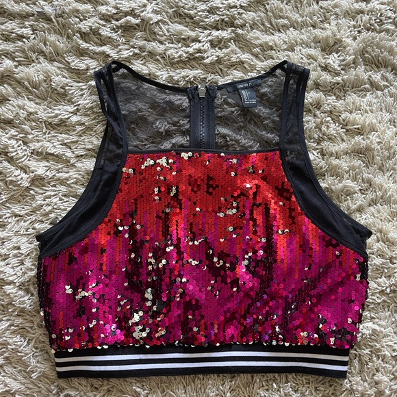 Forever 21 sequined top - Picture 1 of 3